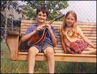 Amos and Grace with Mandolin