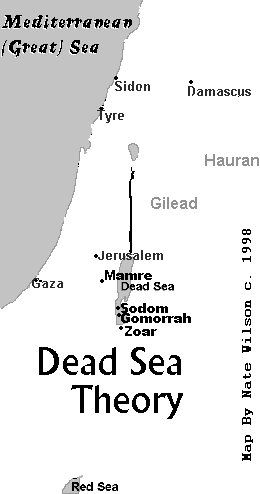 sodom and gomorrah location