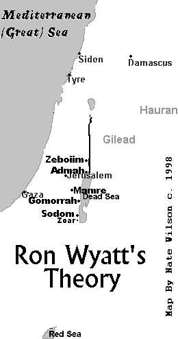 sodom and gomorrah location